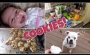 VLOG Unhealthy Grocery Haul, Bath & Body Works, Puppies and Babies!!