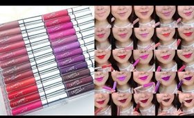 NEW COLOURPOP ULTRA MATTE LIP SWATCHES | ENTIRE COLLECTION