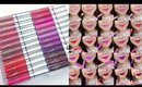 NEW COLOURPOP ULTRA MATTE LIP SWATCHES | ENTIRE COLLECTION