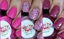 Native War Paints Pink Cart Nail Art Collection Live Swatch + Review!