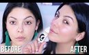 GLOSSIER : FIRST IMPRESSIONS REVIEW HAUL + QUICK NATURAL MOM GLAM MAKEUP | SCCASTANEDA