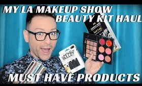 MY L.A. MAKEUP SHOW BEAUTY HAUL- THE BEST MAKEUP BRUSHES, LIPSTICKS, & CHEEK COLORS- karma33