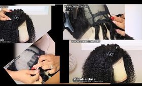 How to make a brazilian curly wig Feat. Ali Julia Hair