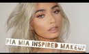 Simple Pia Mia Inspired Makeup look