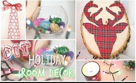 DIY Holiday Room Decor! Cute & Cheap Decorations!