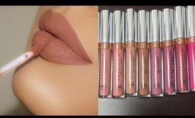 NEW Anastasia Beverly Hills Liquid Lipstick Shades! Review and Swatches!