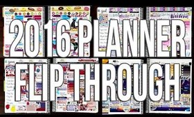 2016 Erin Condren Life Planner Layout Flip-Through