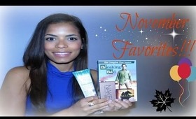 November favorites 2013~beauty + more!