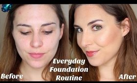 Glowy, Full-Coverage Everyday Foundation Routine for Combo Skin | Bailey B.