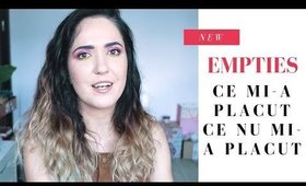 🛍️ Empties #6 | Produse consumate si dezamagiri