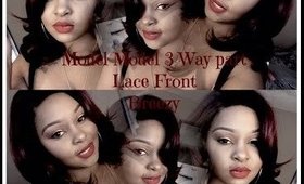 ElevateStyles.com | Model Model Synthetic 3 Way Lace Front Wig Breezy | Review