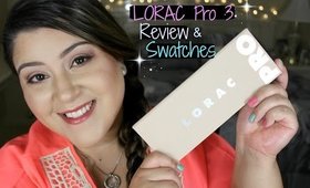 LORAC PRO 3 Review Swatches Makeup Look