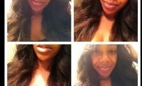 My First Attempt to Ombre my Xquisite Virgin Hair