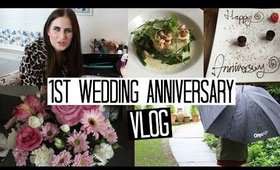 1st Wedding Anniversary VLOG and OOTD!