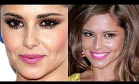 Cheryl Cole (Fernandez Versini) Signature Smokey Eye / Pink Lips Makeup Tutorial.