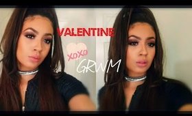 GRWM: Valentine's Day Makeup Tutorial/Outfit Collab W/IamAubrey
