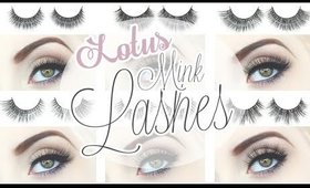 Review & Overview: Lotus Lashes | Mink Lashes
