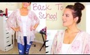 Back to School: Running Late? | Quick Hair, Makeup, & Outfit | Under 15 minutes