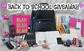 HUGE Back to School GIVEAWAY