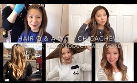 Hair Q&A: How I Went Dark to Light, Tips & More!