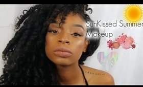 GLOWING SUMMER GLAM MAKEUP 2016 | SUNKISSED TUTORIAL | Sharee'sLove