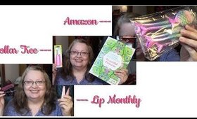 The Last Lip Monthly, Small Amazon & Dollar Tree Hauls!