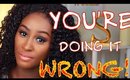 THE REASON YOUR SHAMPOO IS NOT WORKING (SHEA MOISTURE RESPONSE) WHY YOUR HAIR IS BREAKING | Shlinda1
