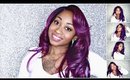 Trendy $12 Hollywood Glam Wig | Harlem125 J-part Violet  wig Ju912 ft EpicShae
