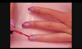 Nail Tutorial - Coloured Tips For Spring ♥