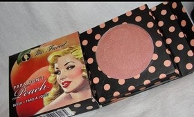 Too Faced Brightening Blush - Papa Don't Peach Review from Beauty Bridge