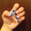 I know to do nails for about 5 months. This is the first time i did it to my self. What do you think?! Thank u :)