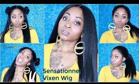 $52 Sensationnel Vixen Cloud 9 Lace Wig - VIXEN YAKI 24 ☆NO BS HONEST REVIEW