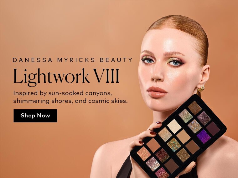 The latest Lightwork Palette takes you from sun-soaked canyons to shimmering shores and cosmic skies with 18 shades of rich mattes, reflective metallics, and color-shifting chromes. Shop the Danessa Myricks Beauty Lightwork VIII Freedom Palette on Beautylish.com