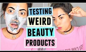 TESTING WEIRD BEAUTY PRODUCTS! AGAIN!