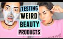 TESTING WEIRD BEAUTY PRODUCTS! AGAIN!