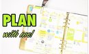 Plan with me #9: Erin Condren Life Planner Weekly Spread / Erin Condren Vertical