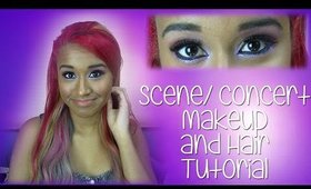 Scene / Concert Makeup and Hair Tutorial | OffbeatLook