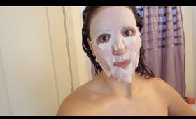 VLOGtober: Hockey Mask Indulgence Facial