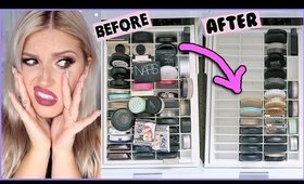 Powder & Bronzer  🔪 ORGANIZE AND DECLUTTER MY MAKEUP COLLECTION! 😏