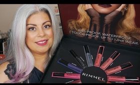 Rimmel London Stay Matte Lipstick Swatches