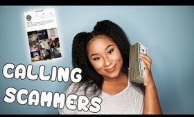 CALLING INSTAGRAM SCAMMERS!!! (EXPOSED) mini STORYTIME