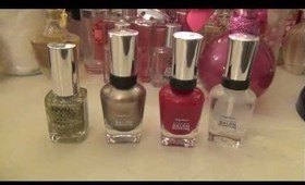 Gold Holiday Nail Tutorial