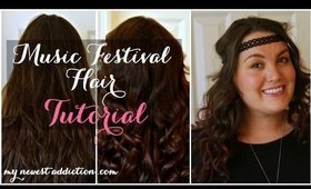 Music Festival Hair Tutorial using Herbal Essences