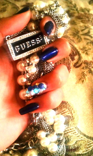 My real nails & design :) with a little photo effect