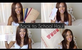 Back to School Haul and GIVEAWAY Feat MUJI ◌ alishainc