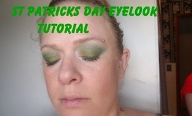 Tutorial: St patricks day eyelook