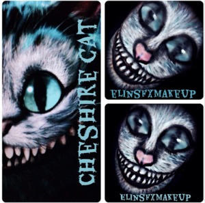 Face paint inspired by Tim Burton´s Cheshire Cat.
Instagram: @elinsfxmakeup
www.facebook.com/elinsfxmakeup