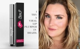 I TRIED A VIRAL LIP PLUMPER  | FIRST IMPRESSIONS