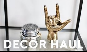 Apartment Decor Haul! Minimal & Trendy