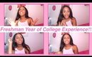 My Freshman Year of College Experience + Tips for Incoming Freshmen